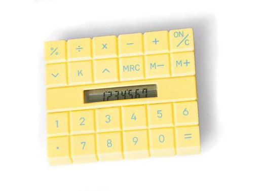 Cioccolator Calculator by Alessandro Mendini