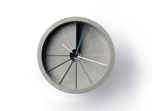 4th Dimension Concrete Clock