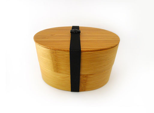 Bamboo Round Bento Box