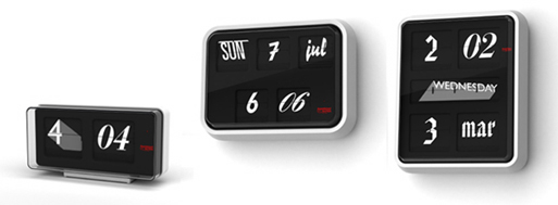 Font Clock by Sebastian Wrong