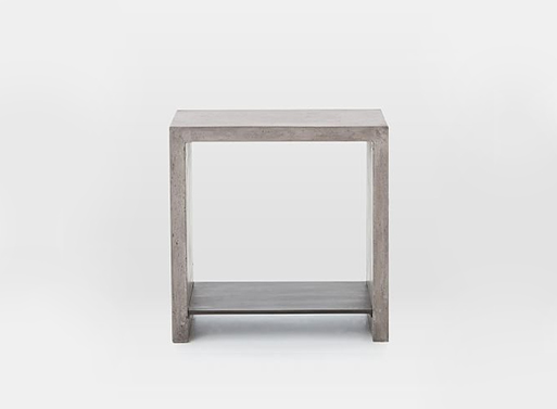 Industrial Concrete Side Table