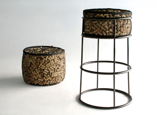 Life After Corkage Bar Stool + Ottoman
