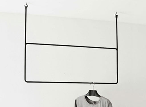 Clothing rail, Rectangular