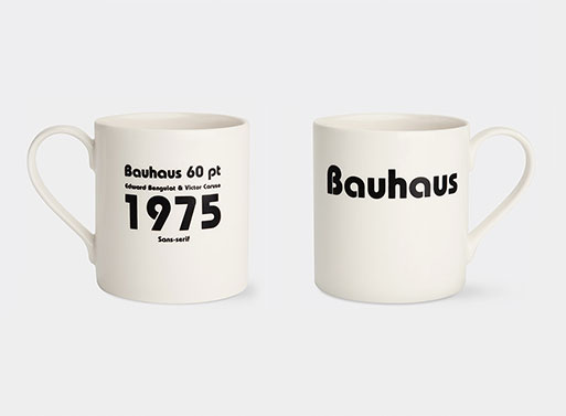 Typography Mugs