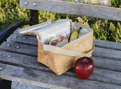 Wicker Lunch Box