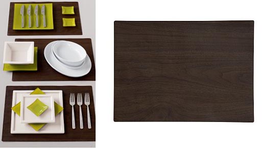 Wood Grain Placemat