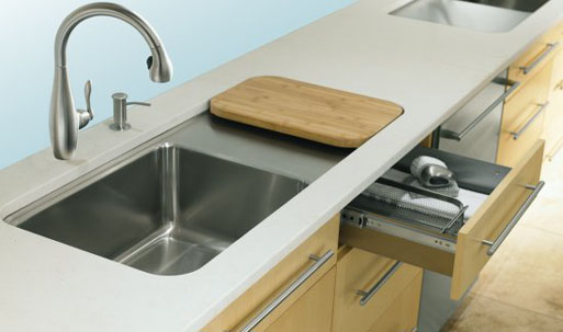 Prologue Kitchen Sink w/Work Surface