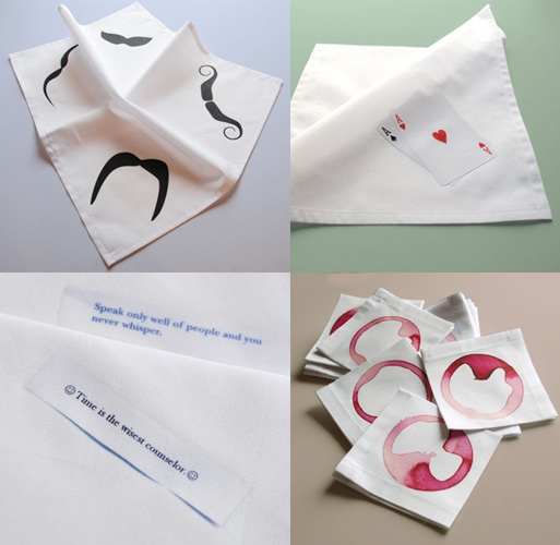 Avril Loreti Napkins and Handkerchiefs