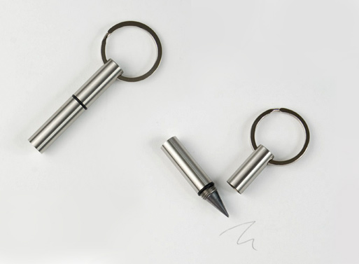 Beta Key Ring with Inkless Pen