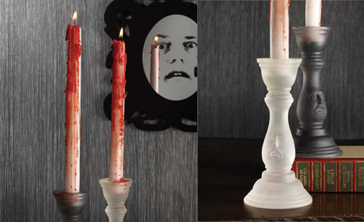Bleeding Tapers and Haunt Candlestick