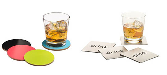 Drink and Disc Coasters
