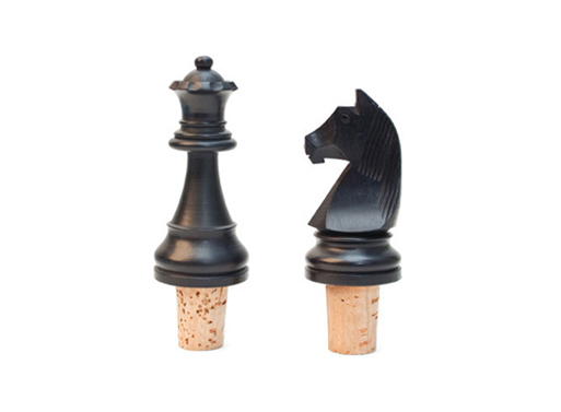 Chess Bottle Stops