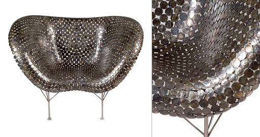 Coin Chair by Johnny Swing