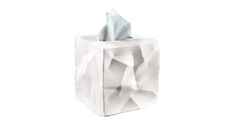 Crinkle Tissue Box Cover