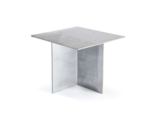Anodised Side Table by Max Lamb