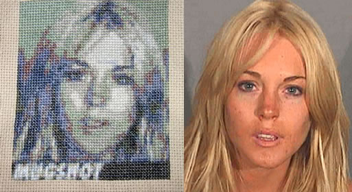 Embroidered Mugshots