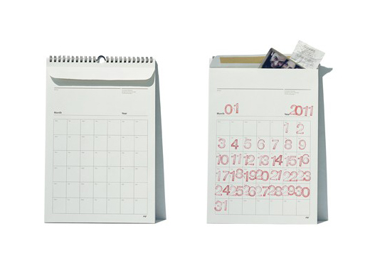 ”ªEnvelope Calendar by pigr