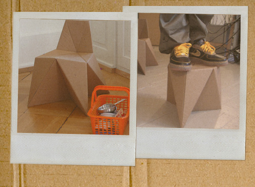 Foldschool DIY Cardboard Furniture