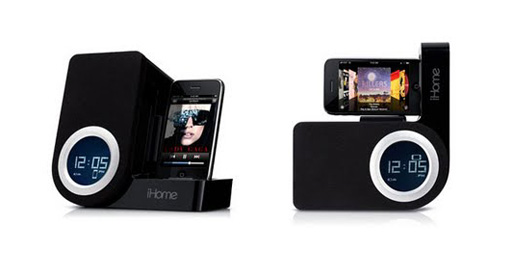 iHome iP41 Rotating Alarm Clock for iPhone or iPod