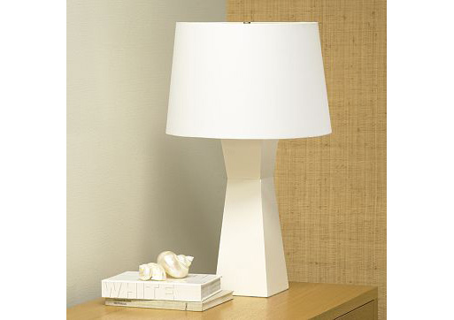 tapered wood table lamp