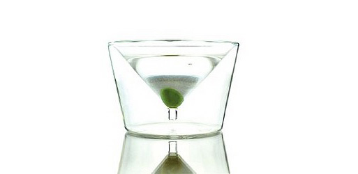 InsideOut Martini Glass, Set of 2