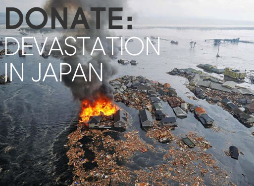Donate: Devastation in Japan