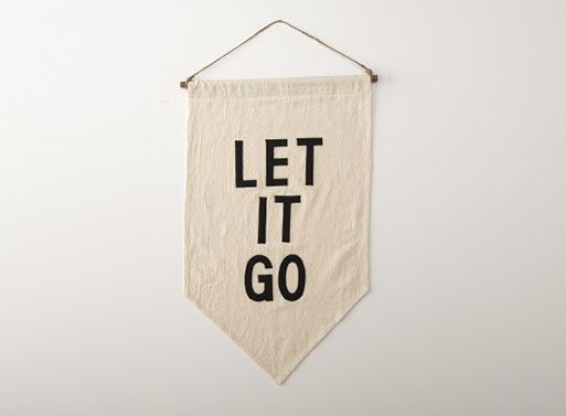 LET IT GO Wall Banner