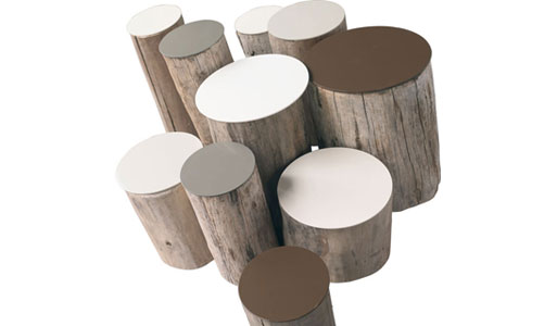 Set of 10 Low Trunk Tables