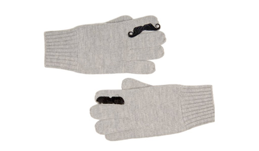 Merino Moustache Gloves