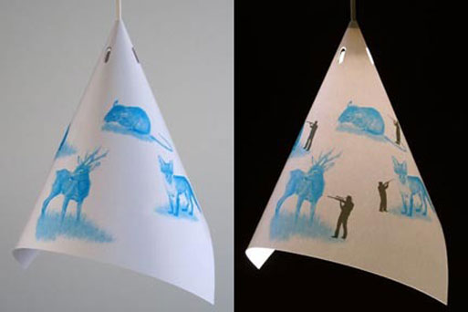 on/off lampshades