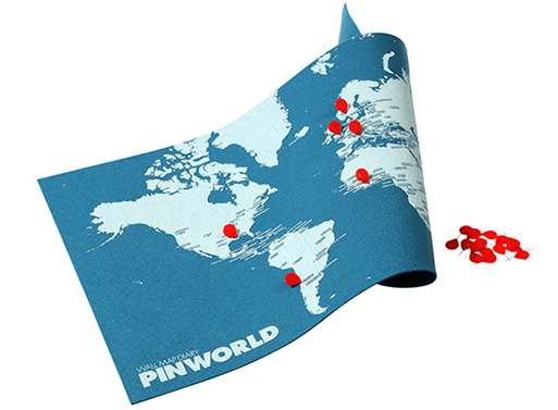 PinWorld Map