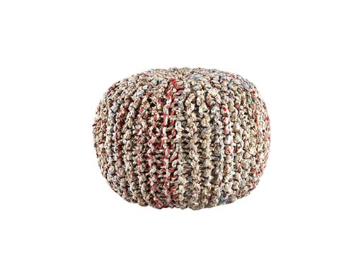Recycled Pouf