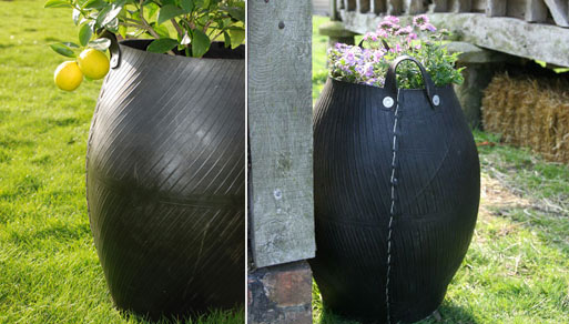 Recycled Tyre Planter