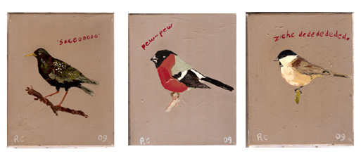 Robert Clarke’s Bird Paintings