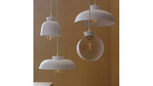 Porcelain Bell Hanging Lamps