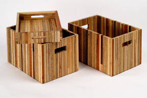 Scrapile crate and tray