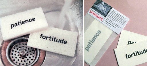 ‘Patience’ and ‘Fortitude’ Sponges