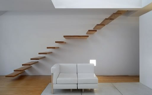 Cantilevered Stairs at Stairporn