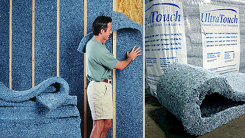 UltraTouch Recycled Cotton Insulation