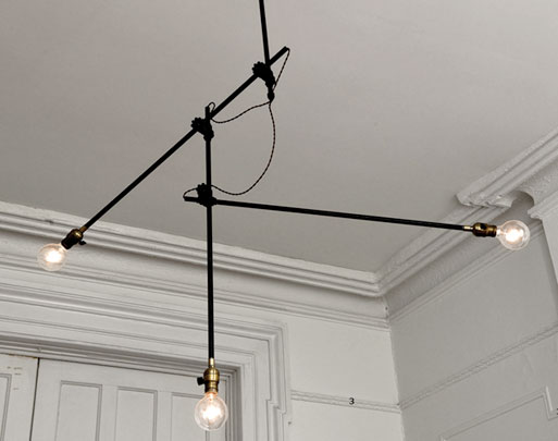 Workstead 3 Arm Chandelier