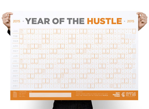 Everyday Hustlin’ 2015 Calendar
