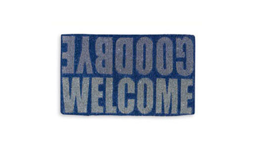 Welcome/Goodbye Doormat