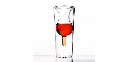 InsideOut Collection Liqueur Glass