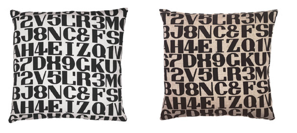 Alphabet Pillows