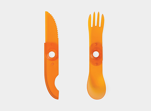 Swivel Spork And Knife Set