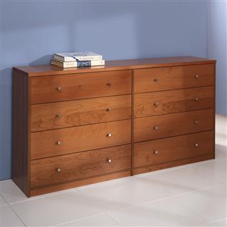 8 drawer double dresser