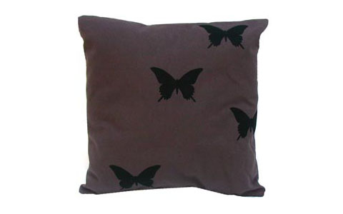 a fortes design : Eucalyptus Pillow (butterflies)