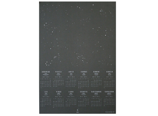 2012 Astrology Wall Calendar
