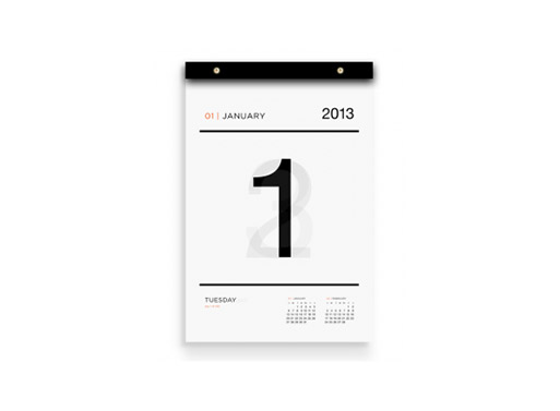 2013 Tissue Calendar