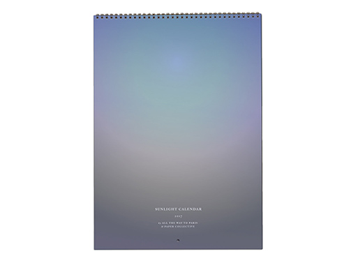 2017 Sunlight Calendar